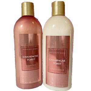 Bath & Body Works CHAMPAGNE TOAST Shampoo & Conditioner NEW Set
